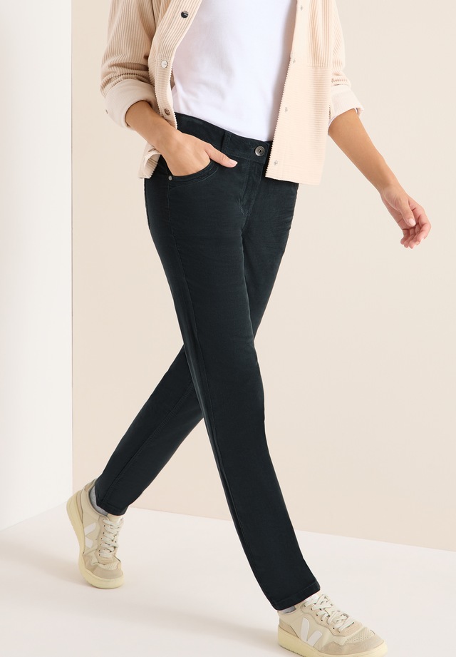 Cecil Cordhose Middle Waist