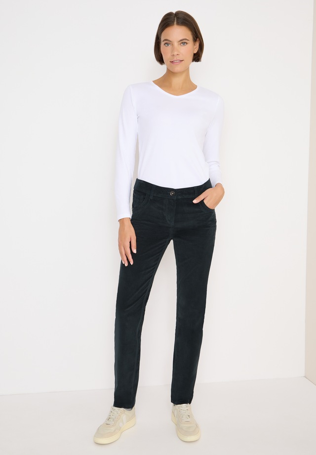 Cecil Cordhose Middle Waist