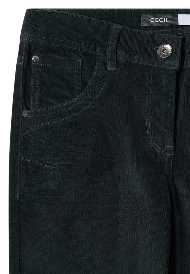 Cecil Cordhose Middle Waist