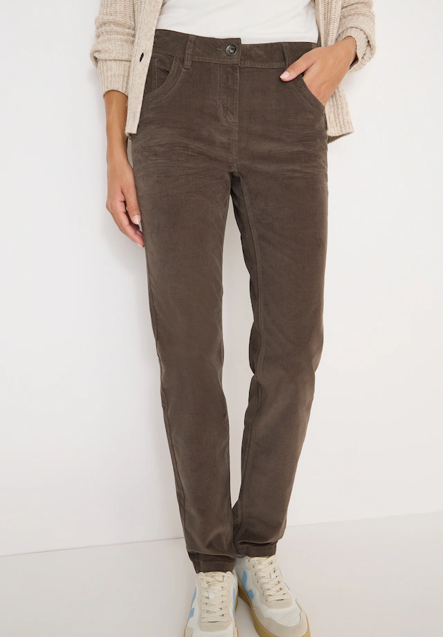 Cecil Cordhose Middle Waist