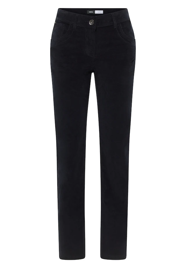 Cecil Cordhose Middle Waist