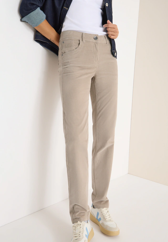Cecil Cordhose Middle Waist