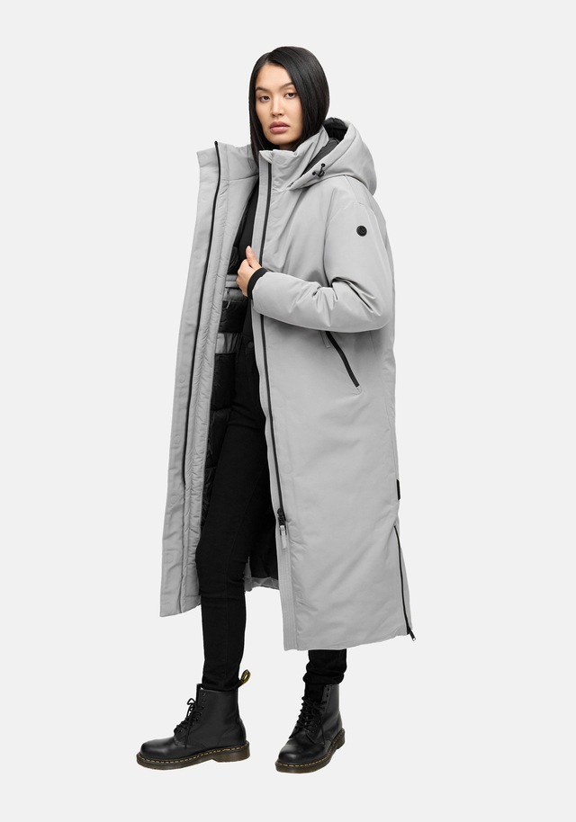 Navahoo Wintermantel »Schneewächter 14« warmer Winter Kurzmantel