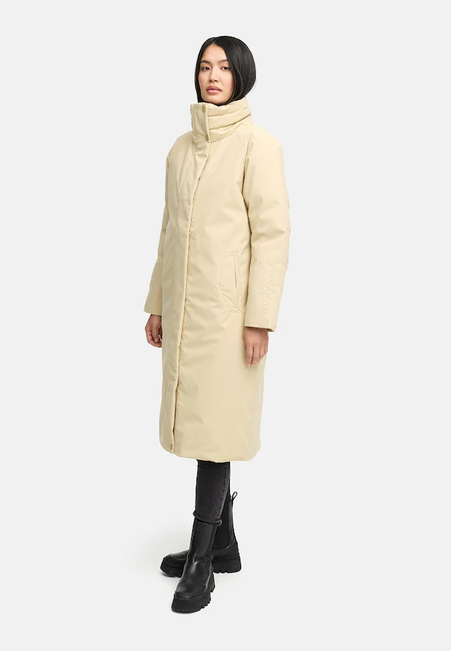 Navahoo Wintermantel »Traumblüte 14« Warmer Parka mit Stehkragen