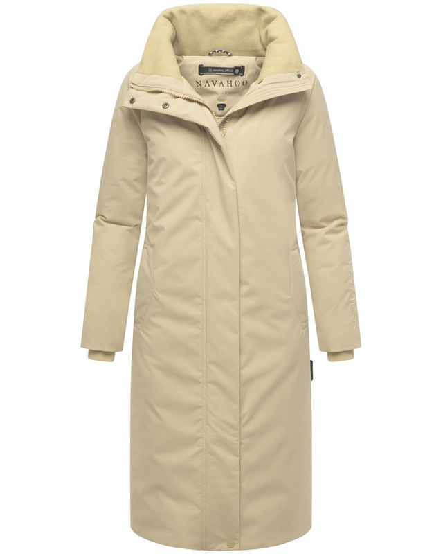 Navahoo Wintermantel »Traumblüte 14« Warmer Parka mit Stehkragen