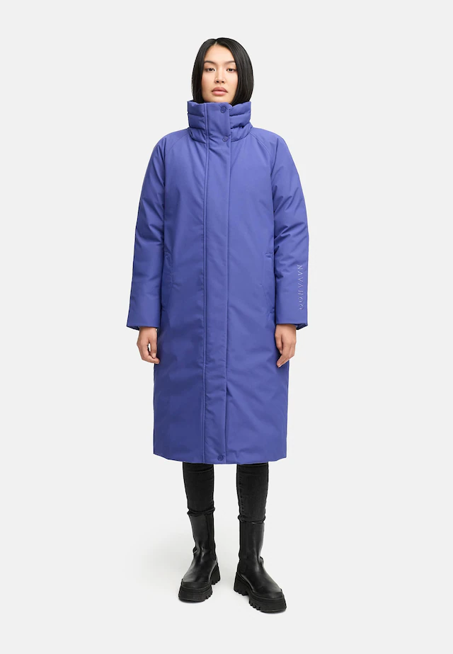 Navahoo Wintermantel »Traumblüte 14« Warmer Parka mit Stehkragen