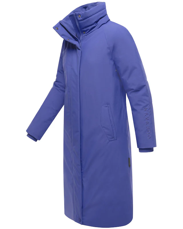 Navahoo Wintermantel »Traumblüte 14« Warmer Parka mit Stehkragen