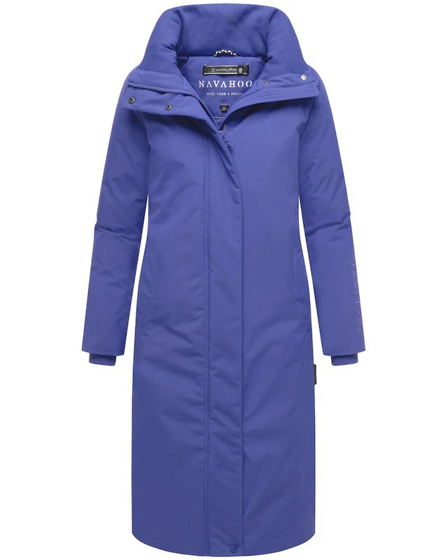 Navahoo Wintermantel »Traumblüte 14« Warmer Parka mit Stehkragen