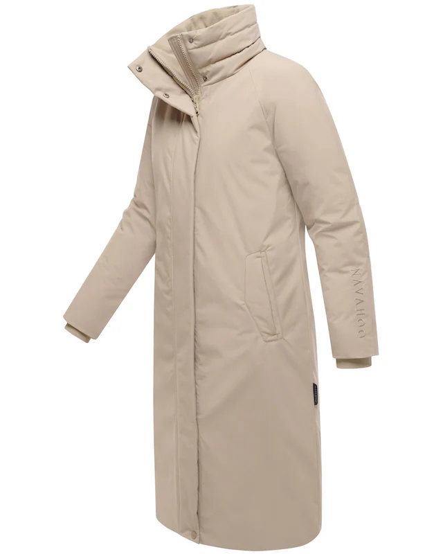 Navahoo Wintermantel »Traumblüte 14« Warmer Parka mit Stehkragen
