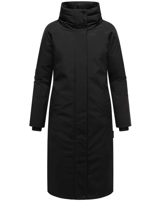 Navahoo Wintermantel »Traumblüte 14« Warmer Parka mit Stehkragen