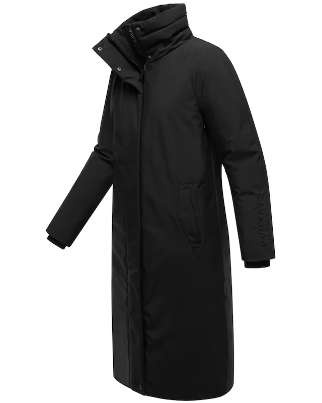 Navahoo Wintermantel »Traumblüte 14« Warmer Parka mit Stehkragen