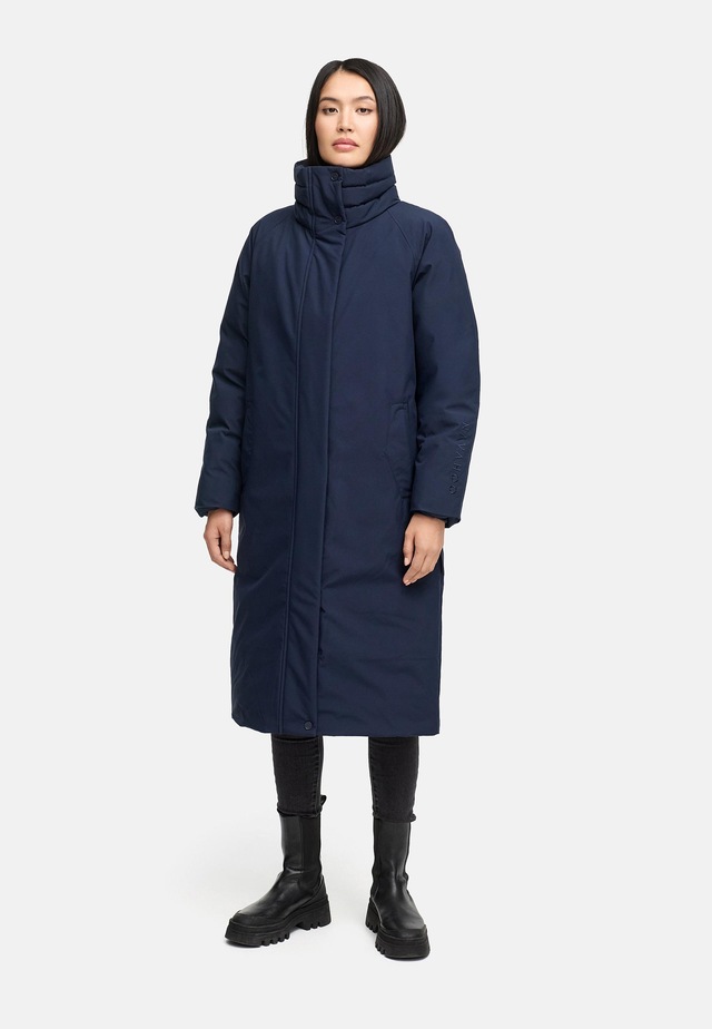 Navahoo Wintermantel »Traumblüte 14« Warmer Parka mit Stehkragen