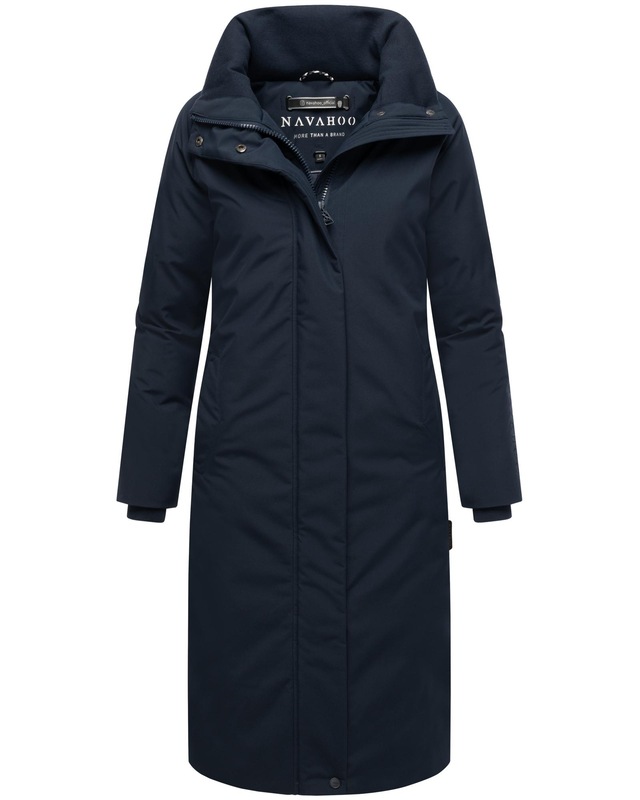 Navahoo Wintermantel »Traumblüte 14« Warmer Parka mit Stehkragen