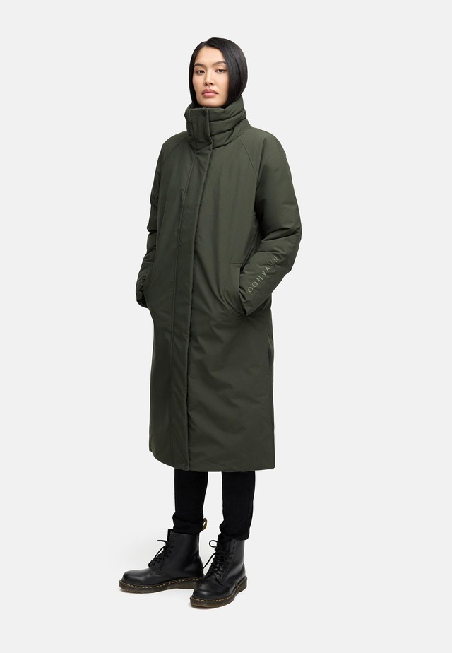 Navahoo Wintermantel »Traumblüte 14« Warmer Parka mit Stehkragen