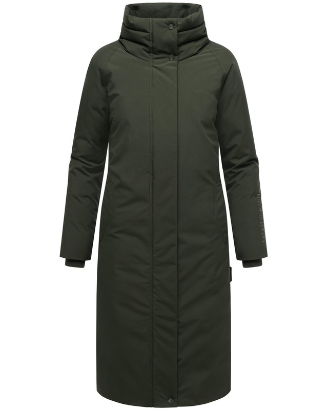 Navahoo Wintermantel »Traumblüte 14« Warmer Parka mit Stehkragen