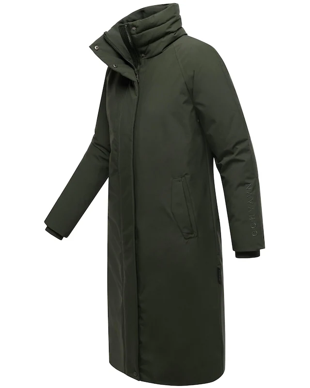 Navahoo Wintermantel »Traumblüte 14« Warmer Parka mit Stehkragen