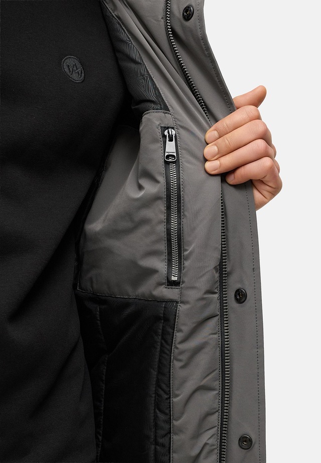Ragwear Outdoorjacke »Saqon YOUMODO« mit Kapuze Wasserfeste Herren Jacke mit Kapuze