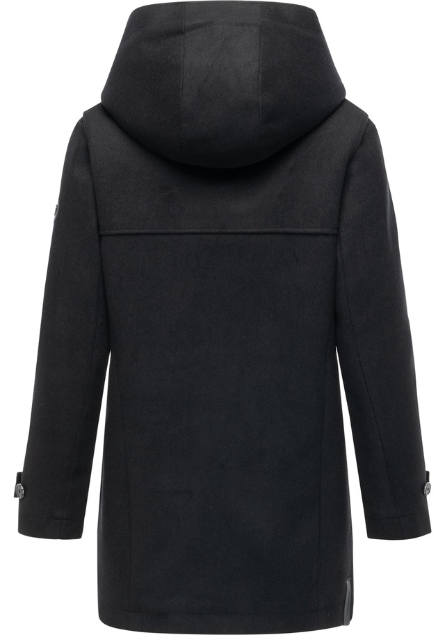 Ragwear Wintermantel »Duffina YOUMODO« warmer Mantel mit Knopfleiste