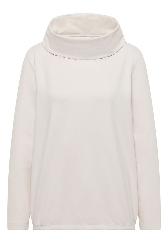 Cecil Langarmshirt aus softem Materialmix