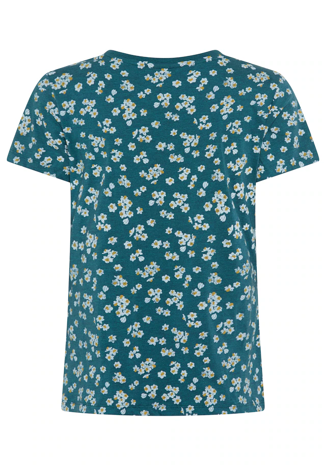 Ragwear Kurzarmshirt »MINTTA FLOWER O« mit sommerlichem Print