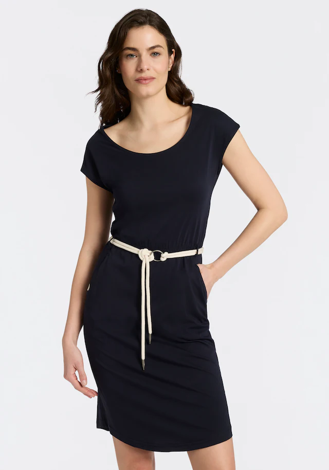 Ragwear Minikleid »LILITHE O« mit Taillen-Bindegürtel
