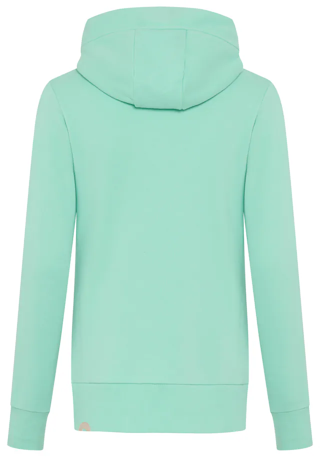 Ragwear Kapuzensweatjacke »NESKIA ZIP A O« mit Kordelzug und Logo am Ärmel