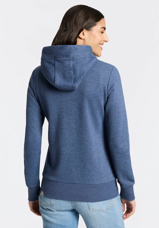 Ragwear Kapuzensweatjacke »NESKIA ZIP A O« mit Kordelzug und Logo am Ärmel