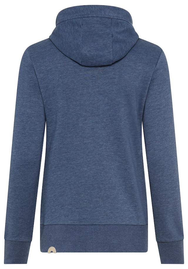 Ragwear Kapuzensweatjacke »NESKIA ZIP A O« mit Kordelzug und Logo am Ärmel