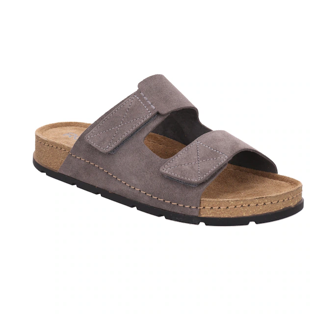 Rohde Pantolette »SOAVE« Sommerschuh, Hausschuh, Klettschuh mit Softfußbett