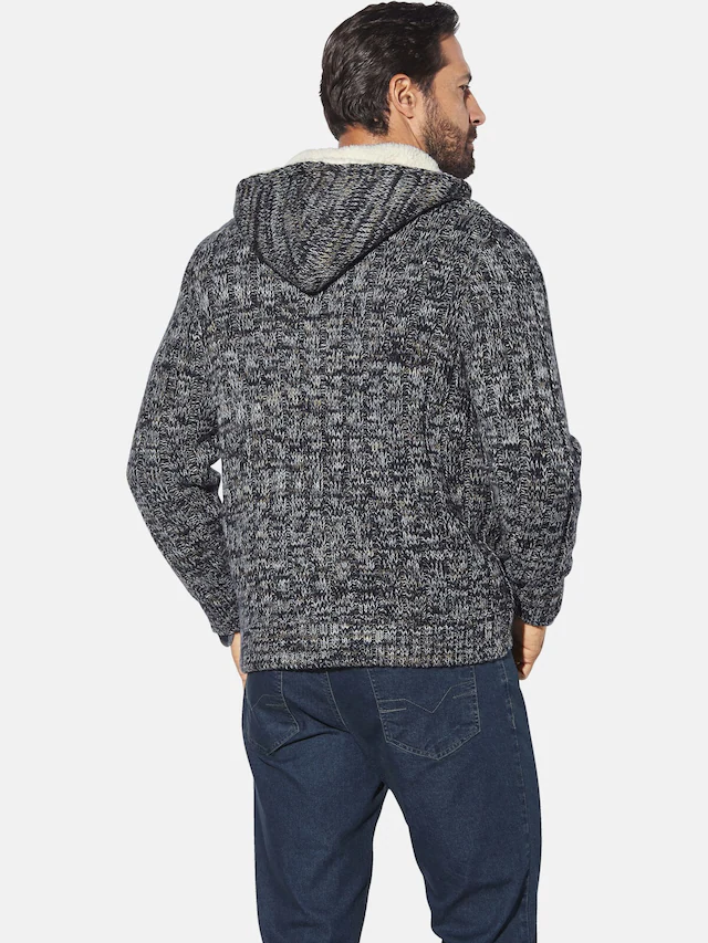 Jan Vanderstorm Kapuzenstrickjacke »Outdoor Strickjacke EIRBORG«