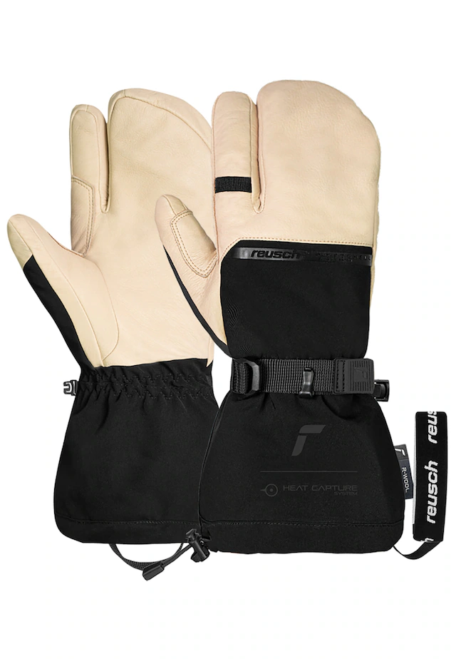 Reusch Fäustlinge »Duality R-WOOL Lobster« mit winddichter und atmungsaktiver Funktion