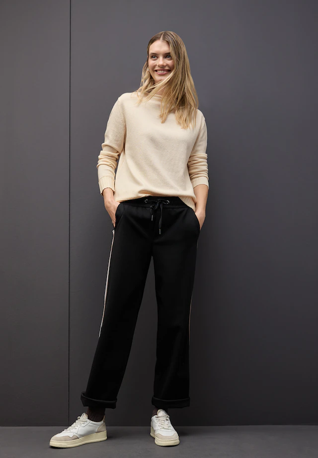 STREET ONE Strickpullover mit U-Boot-Ausschnitt