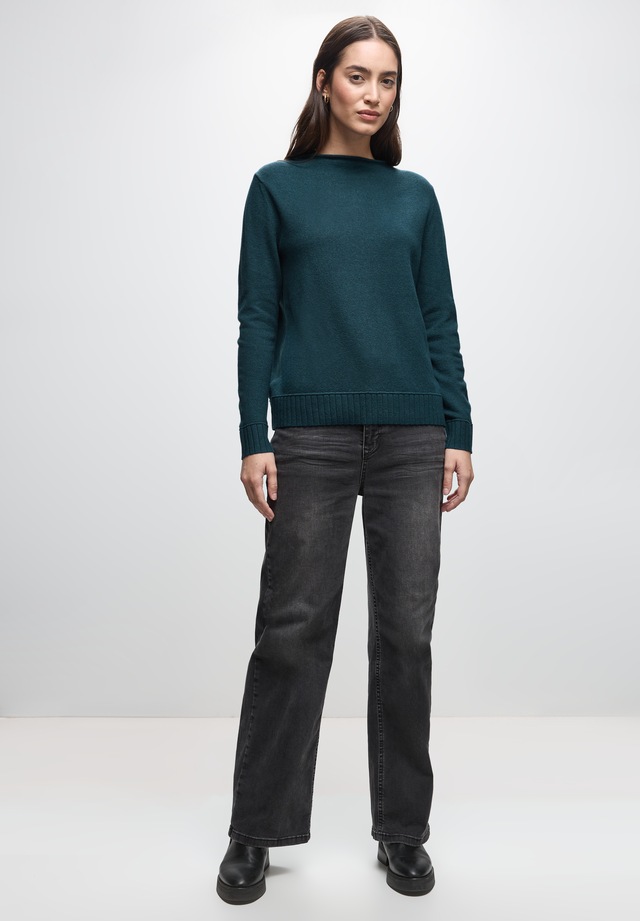 STREET ONE Strickpullover mit U-Boot-Ausschnitt