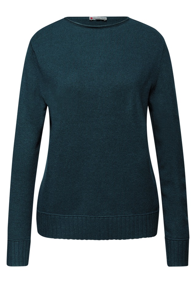 STREET ONE Strickpullover mit U-Boot-Ausschnitt