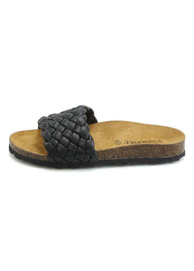 Vivance Pantolette »Mule, Sandale, offener Schuh, Sommerschuh,« NEU mit komfortablem Korkfußbett & weicher Innensohle aus Leder