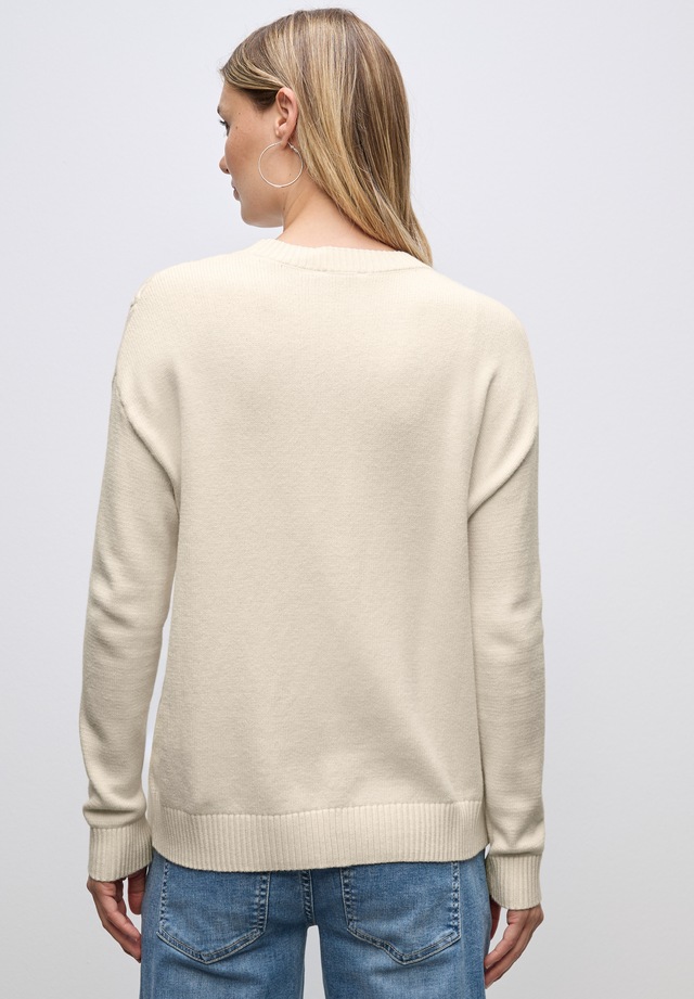 STREET ONE Strickpullover aus softem Materialmix