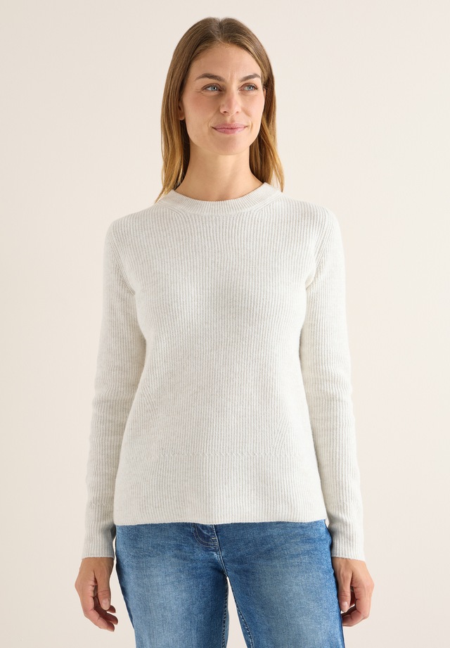 Cecil Strickpullover mit Rundhalsausschnitt