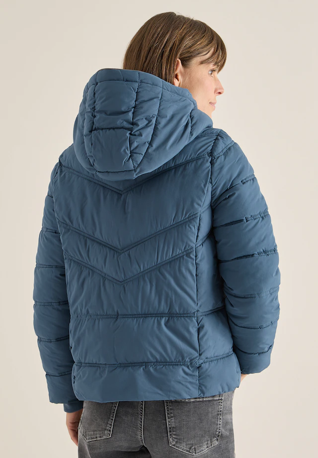 Cecil Steppjacke mit Kapuze mit reflektierenden Details
