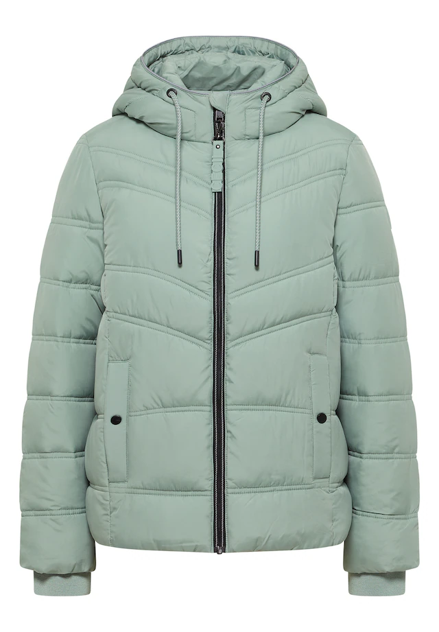 Cecil Steppjacke mit Kapuze mit reflektierenden Details