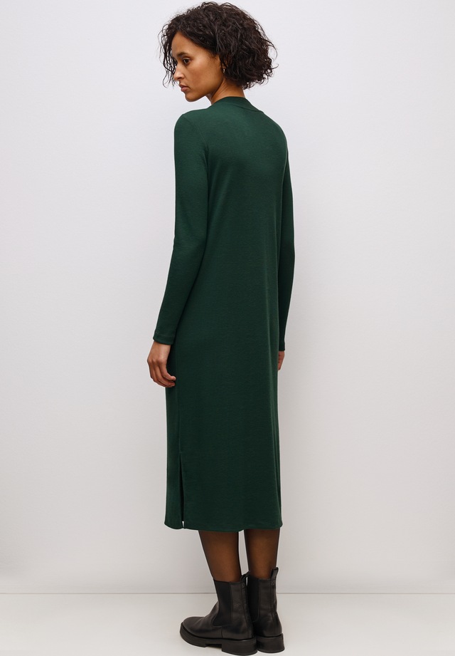 STREET ONE Midikleid Ohne Taschen in Unifarbe