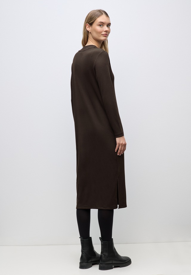 STREET ONE Midikleid Ohne Taschen in Unifarbe