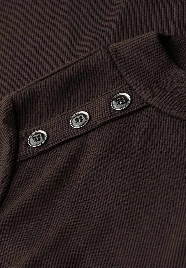 STREET ONE Midikleid Ohne Taschen in Unifarbe