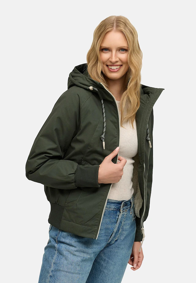 Ragwear Outdoorjacke »Lumie YOUMODO« mit Kapuze Gefütterte Übergangsjacke mit Kapuze