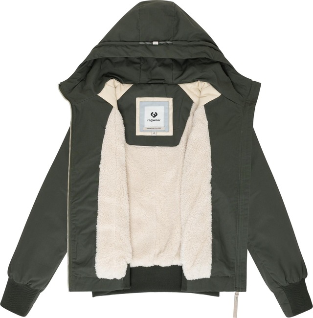 Ragwear Outdoorjacke »Lumie YOUMODO« mit Kapuze Gefütterte Übergangsjacke mit Kapuze