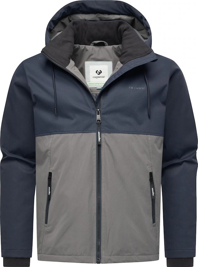 Ragwear Funktionsjacke »Roaan« mit Kapuze Wasserdichte leichte Winterjacke mit Kapuze
