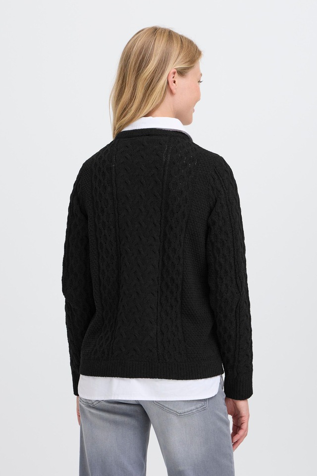 OXMO Strickfleece-Pullover »Strickpullover OXFSanvi«