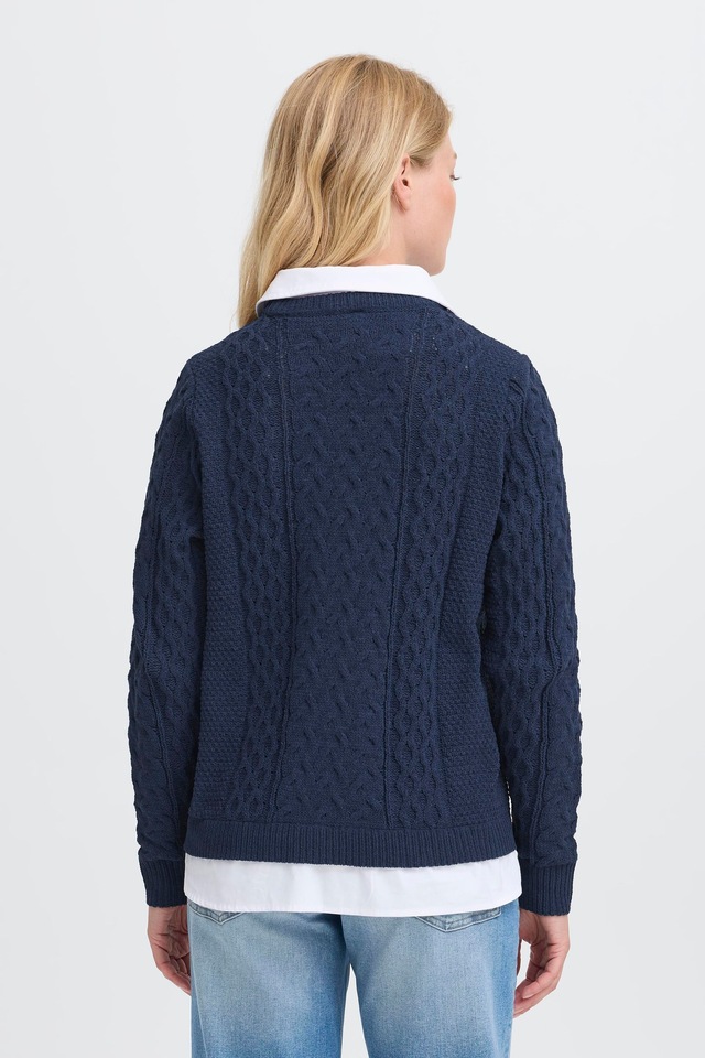 OXMO Strickfleece-Pullover »Strickpullover OXFSanvi«