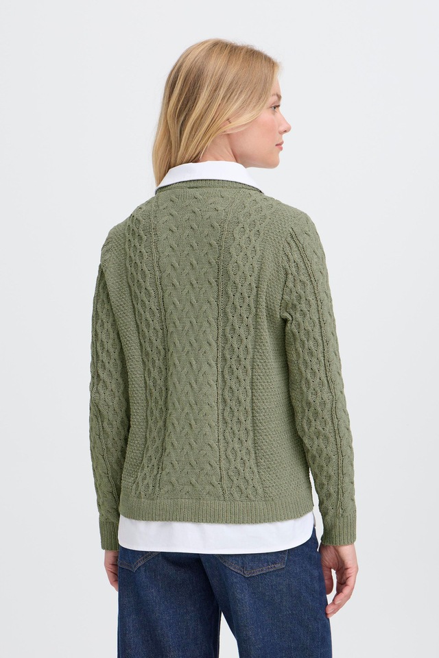 OXMO Strickfleece-Pullover »Strickpullover OXFSanvi«