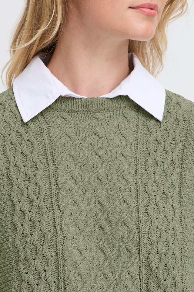 OXMO Strickfleece-Pullover »Strickpullover OXFSanvi«