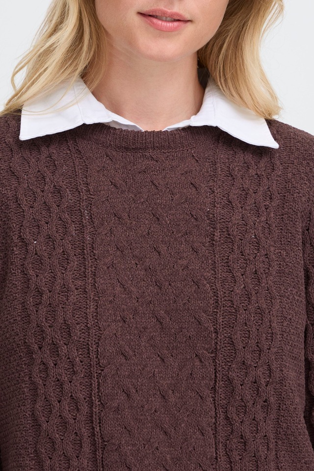 OXMO Strickfleece-Pullover »Strickpullover OXFSanvi«
